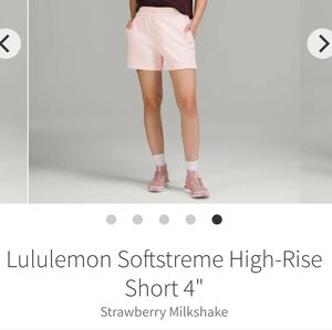 Softstreme High-Rise Shorts - Strawberry Milkshake